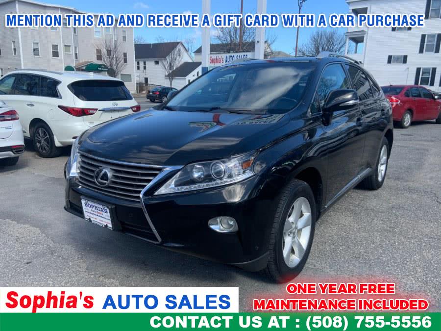 2013 Lexus RX 350 AWD 4dr Sport, available for sale in Worcester, Massachusetts | Sophia's Auto Sales Inc. Worcester, Massachusetts