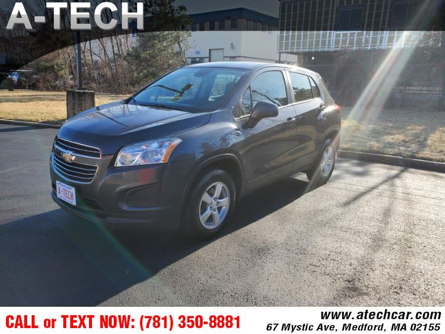 2016 Chevrolet Trax AWD 4dr LS w/1LS, available for sale in Medford, Massachusetts | A-Tech. Medford, Massachusetts