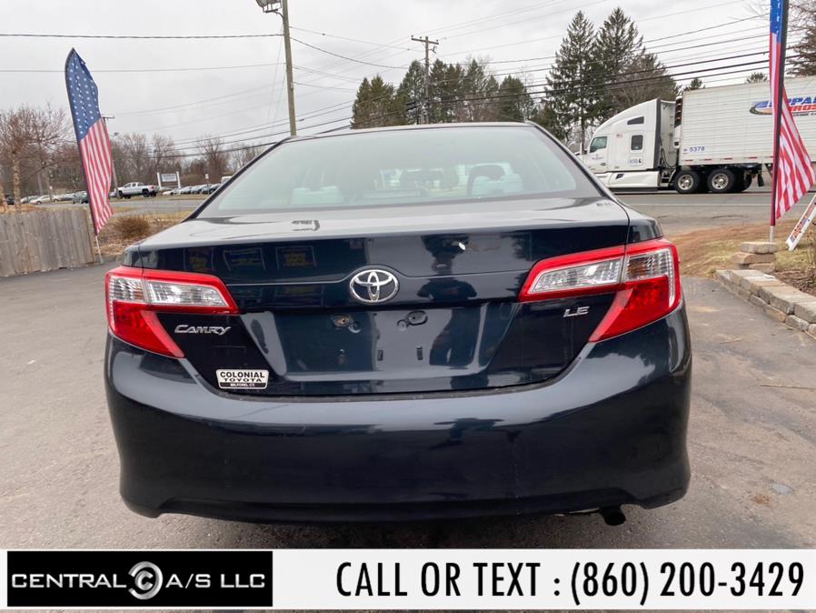 2012 Toyota Camry 4dr Sdn I4 Auto L (Natl), available for sale in East Windsor, Connecticut | Central A/S LLC. East Windsor, Connecticut 2012 Toyota Camry 4dr Sdn I4 Auto L (Natl), available for sale in East Windsor, Connecticut | Central A/S LLC. East Windsor, Connecticut