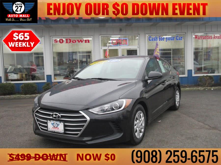 Used Hyundai Elantra SE 2.0L Auto (Alabama) *Ltd Avail* 2017 | Route 27 Auto Mall. Linden, New Jersey Used Hyundai Elantra SE 2.0L Auto (Alabama) *Ltd Avail* 2017 | Route 27 Auto Mall. Linden, New Jersey
