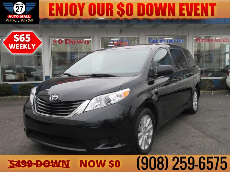 Used Toyota Sienna LE AWD 7-Passenger (Natl) 2017 | Route 27 Auto Mall. Linden, New Jersey Used Toyota Sienna LE AWD 7-Passenger (Natl) 2017 | Route 27 Auto Mall. Linden, New Jersey