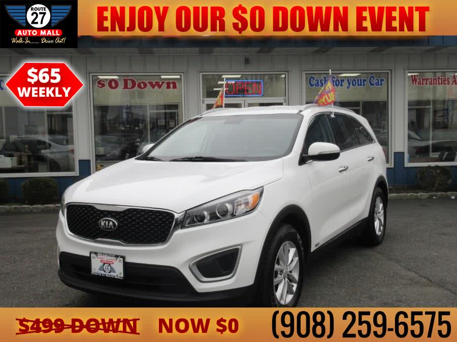 2017 Kia Sorento LX AWD, available for sale in Linden, New Jersey | Route 27 Auto Mall. Linden, New Jersey 2017 Kia Sorento LX AWD, available for sale in Linden, New Jersey | Route 27 Auto Mall. Linden, New Jersey