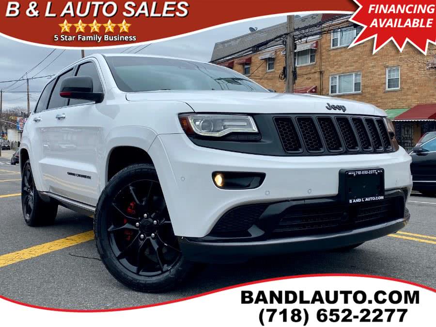 2014 Jeep Grand Cherokee 4WD 4dr Summit, available for sale in Bronx, New York | B & L Auto Sales LLC. Bronx, New York