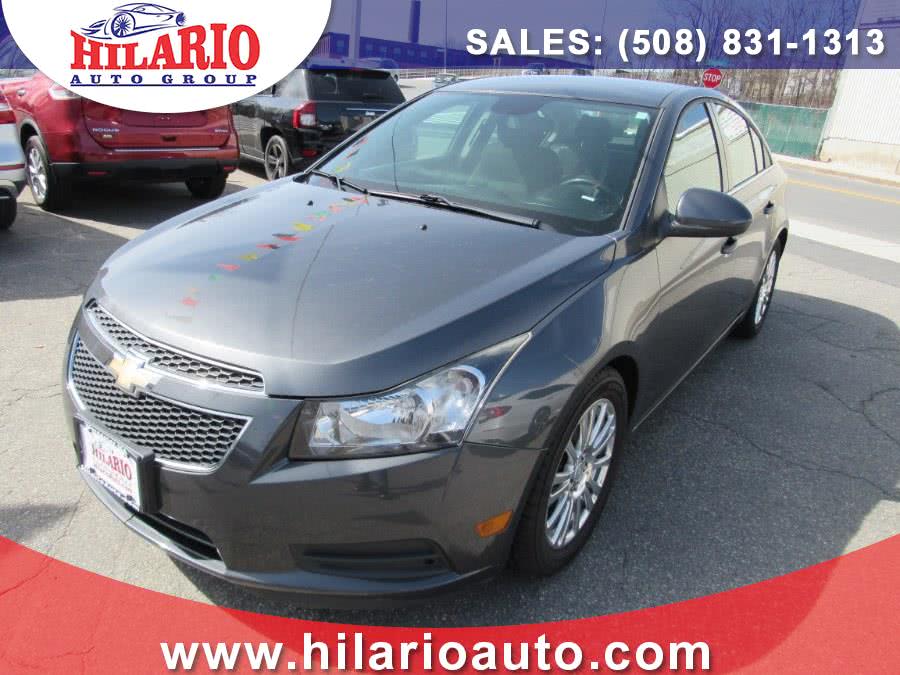 2013 Chevrolet Cruze 4dr Sdn Auto ECO, available for sale in Worcester, Massachusetts | Hilario's Auto Sales Inc.. Worcester, Massachusetts