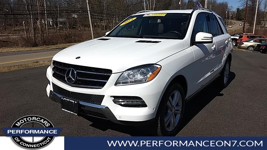 2014 Mercedes-Benz M-Class 4MATIC 4dr ML350, available for sale in Wilton, Connecticut | Performance Motor Cars Of Connecticut LLC. Wilton, Connecticut
