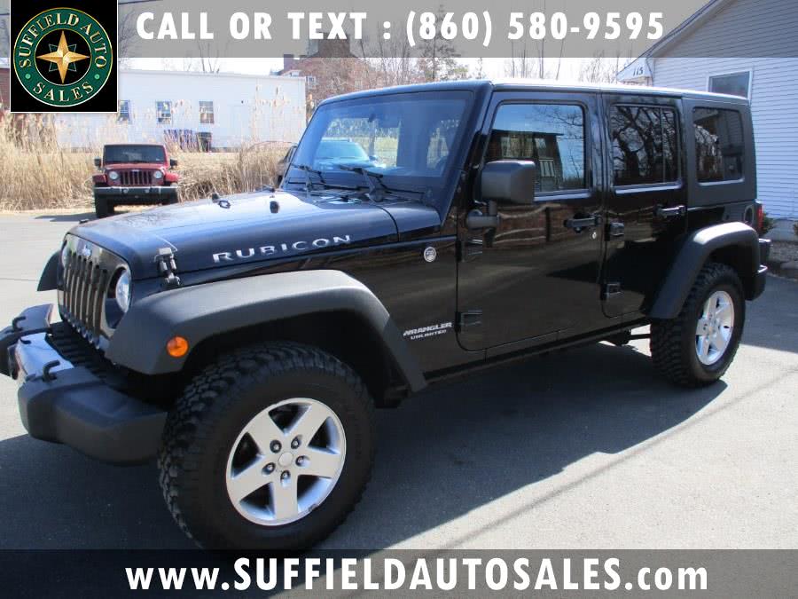 2010 Jeep Wrangler Unlimited 4WD 4dr Rubicon, available for sale in Suffield, Connecticut | Suffield Auto LLC. Suffield, Connecticut