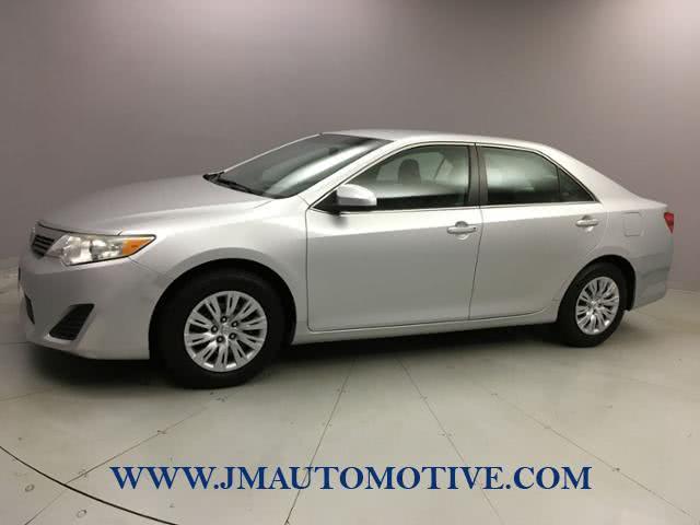 2012 Toyota Camry 4dr Sdn I4 Auto L, available for sale in Naugatuck, Connecticut | J&M Automotive Sls&Svc LLC. Naugatuck, Connecticut