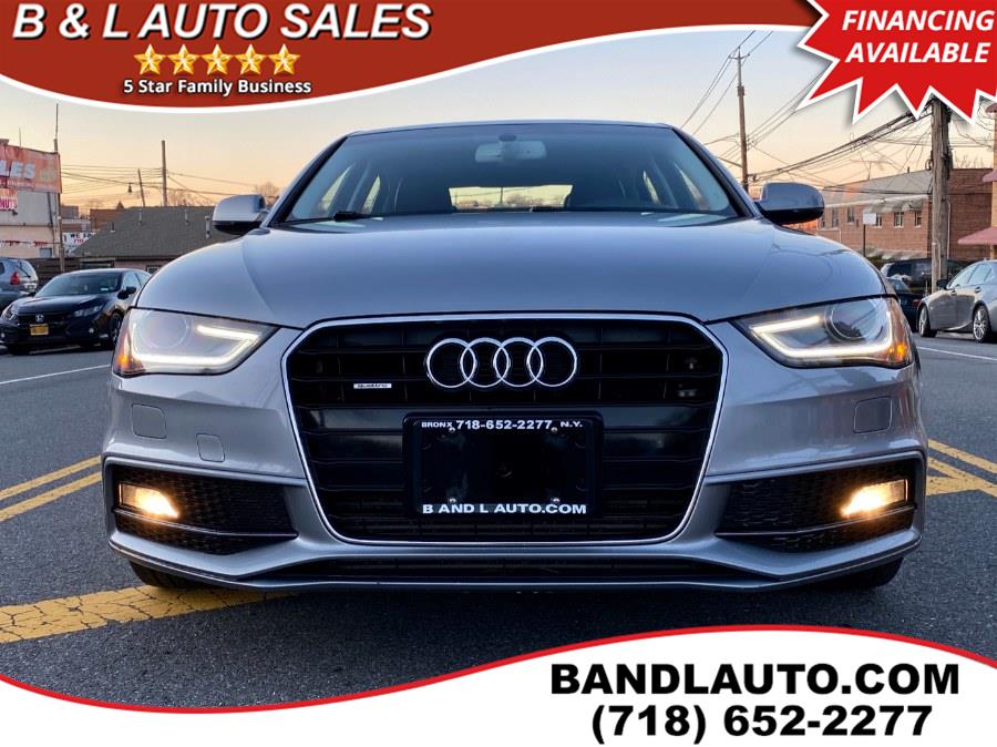 2015 Audi A4 4dr Sdn Auto quattro 2.0T Premium Plus, available for sale in Bronx, New York | B & L Auto Sales LLC. Bronx, New York 2015 Audi A4 4dr Sdn Auto quattro 2.0T Premium Plus, available for sale in Bronx, New York | B & L Auto Sales LLC. Bronx, New York