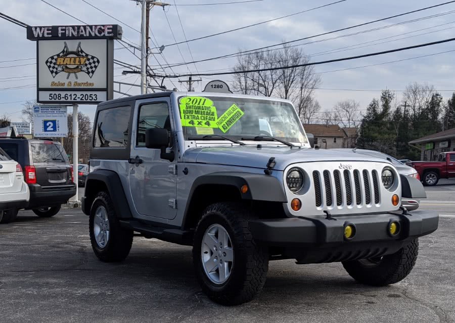 2011 Jeep Wrangler 4WD 2dr Sport, available for sale in Worcester, Massachusetts | Rally Motor Sports. Worcester, Massachusetts