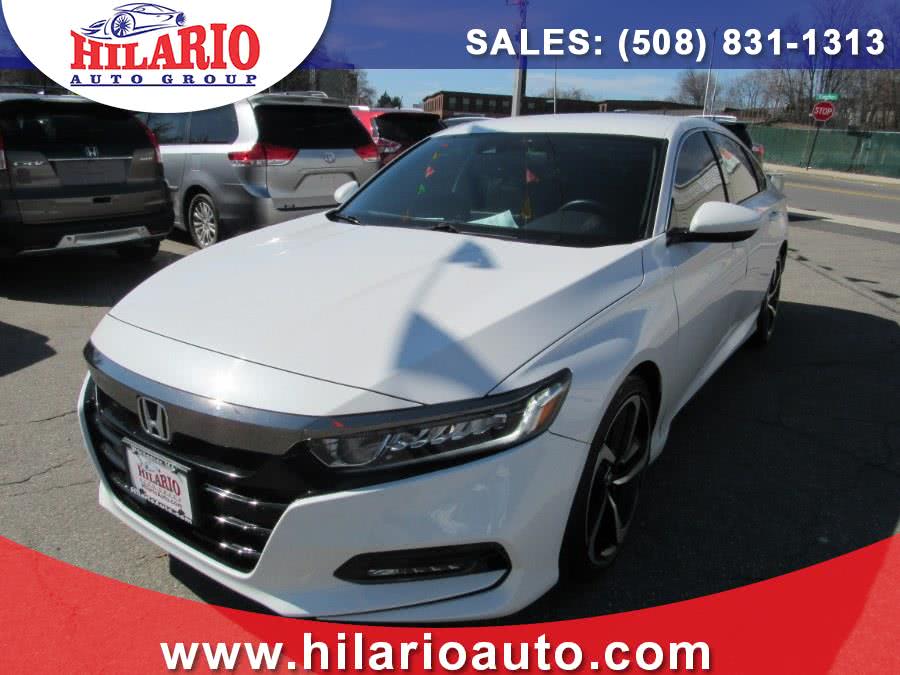 2018 Honda Accord Sdn Sport 1.5T CVT, available for sale in Worcester, Massachusetts | Hilario's Auto Sales Inc.. Worcester, Massachusetts