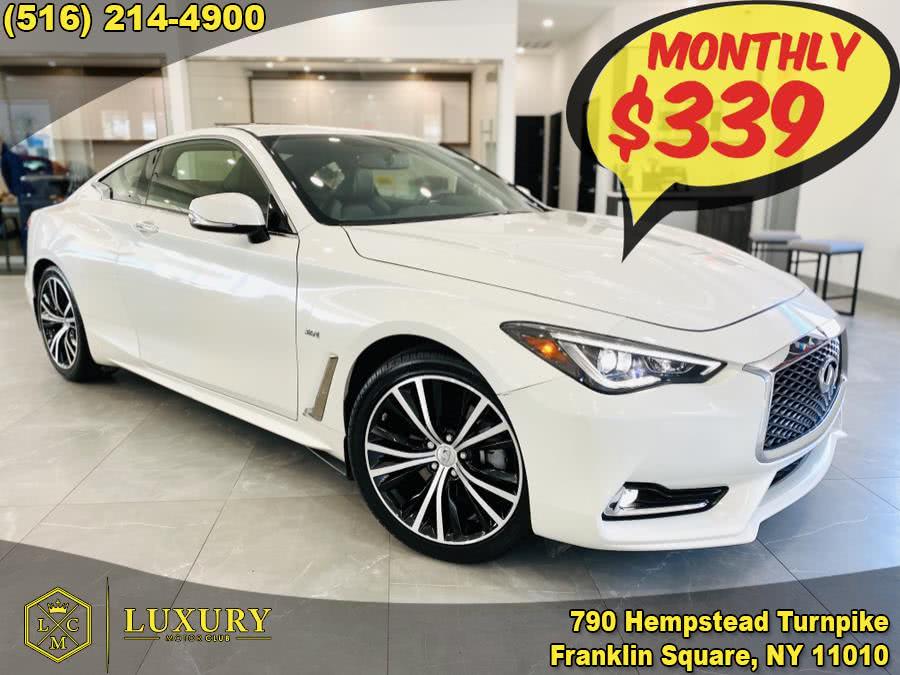 2018 INFINITI Q60 3.0t LUXE AWD, available for sale in Franklin Square, New York | Luxury Motor Club. Franklin Square, New York