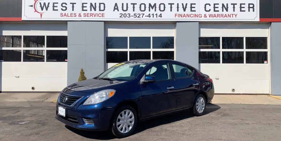 2012 Nissan Versa SV, available for sale in Waterbury, Connecticut | West End Automotive Center. Waterbury, Connecticut