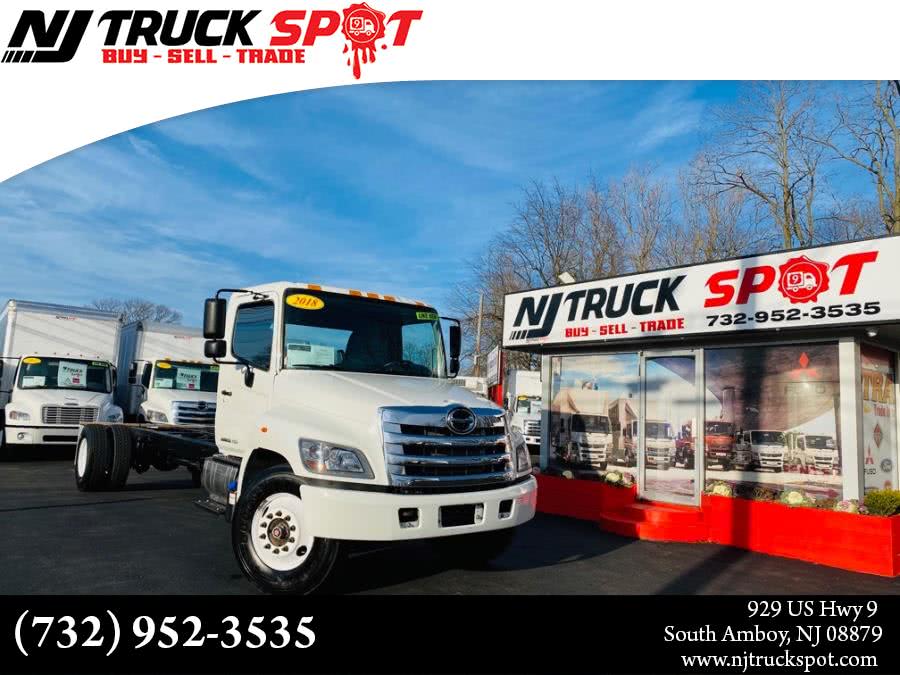2018 HINO 268A **FACTORY WARRANTY** 26 FEET CAB & CHASSIS + LOW MILES + NO CDL, available for sale in South Amboy, New Jersey | NJ Truck Spot. South Amboy, New Jersey