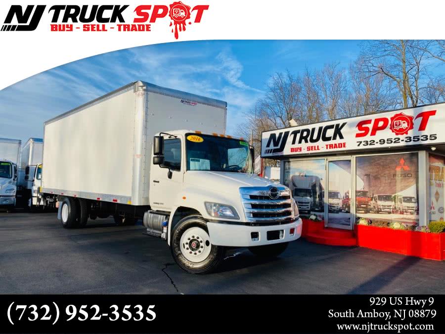 2016 HINO 268A 26 FEET DRY BOX + HUGE 3300 LB LIFT GATE + NO CDL, available for sale in South Amboy, New Jersey | NJ Truck Spot. South Amboy, New Jersey