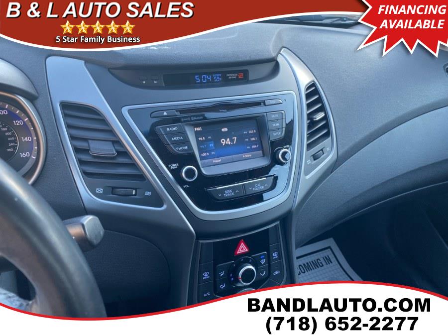 2015 Hyundai Elantra 4dr Sdn Auto Limited, available for sale in Bronx, New York | B & L Auto Sales LLC. Bronx, New York 2015 Hyundai Elantra 4dr Sdn Auto Limited, available for sale in Bronx, New York | B & L Auto Sales LLC. Bronx, New York