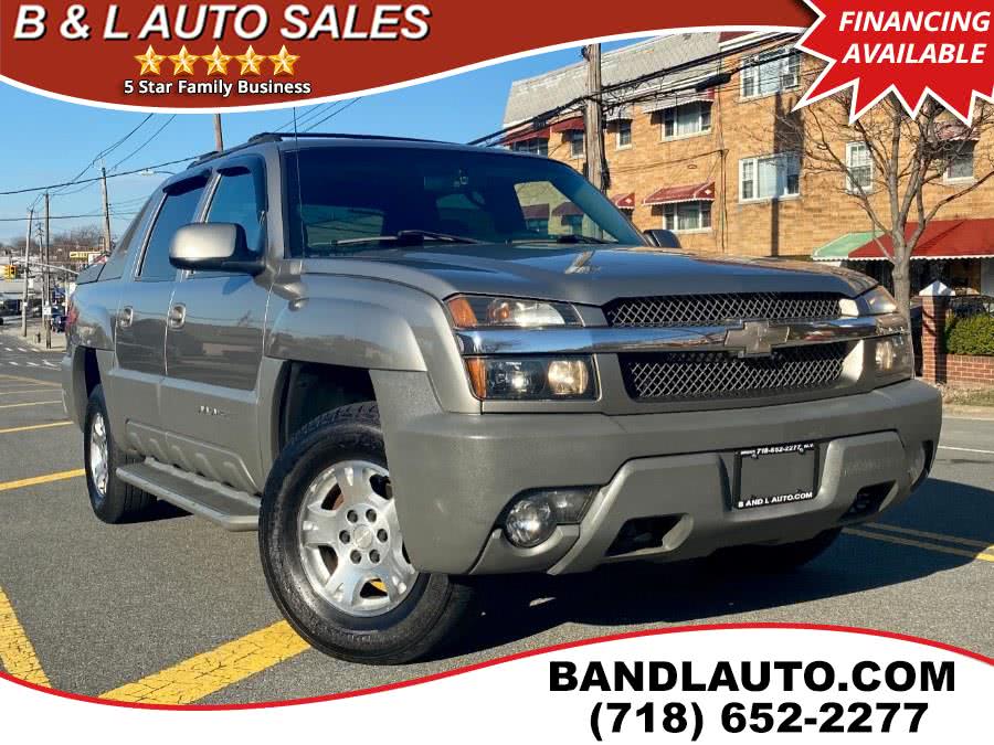 2002 Chevrolet Avalanche 1500 5dr Crew Cab 130" 4WD, available for sale in Bronx, New York | B & L Auto Sales LLC. Bronx, New York