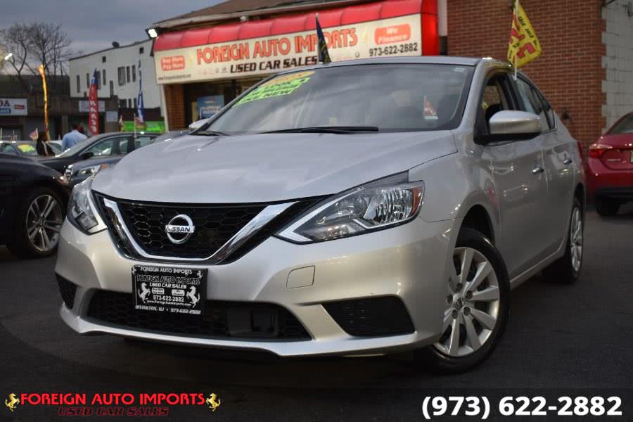 2018 Nissan Sentra S, available for sale in Irvington, New Jersey | Foreign Auto Imports. Irvington, New Jersey