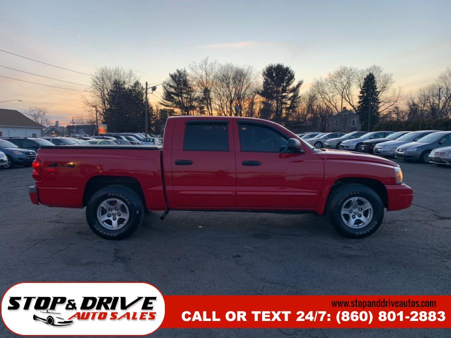 2005 Dodge Dakota 4dr Quad Cab 131" WB 4WD SLT, available for sale in East Windsor, Connecticut | Stop & Drive Auto Sales. East Windsor, Connecticut 2005 Dodge Dakota 4dr Quad Cab 131" WB 4WD SLT, available for sale in East Windsor, Connecticut | Stop & Drive Auto Sales. East Windsor, Connecticut