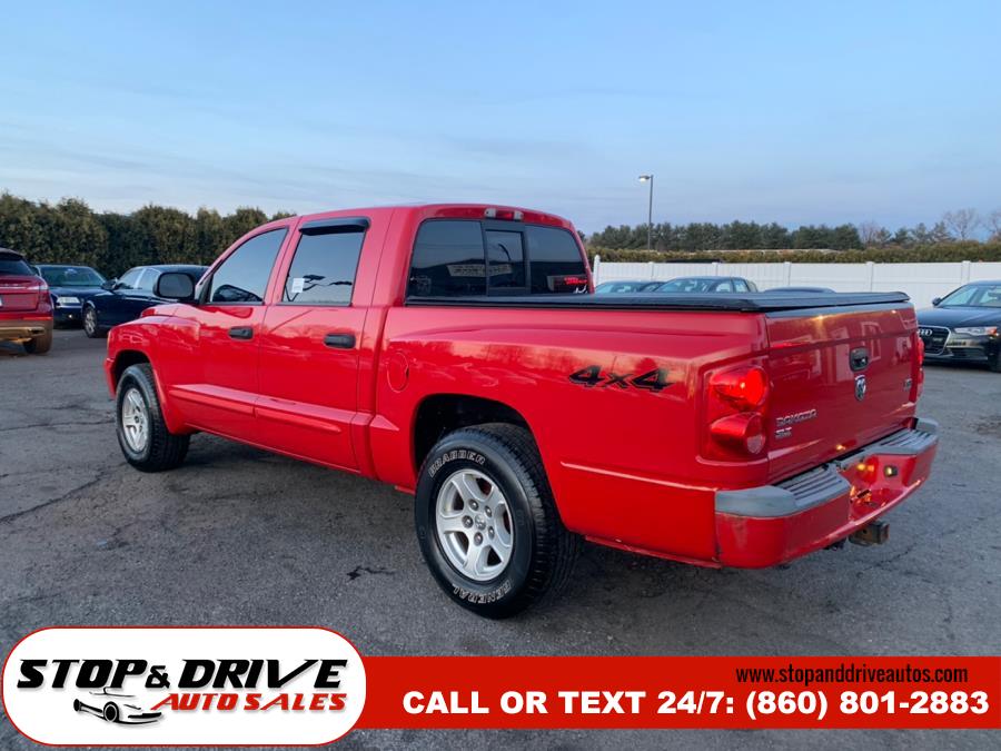 2005 Dodge Dakota 4dr Quad Cab 131" WB 4WD SLT, available for sale in East Windsor, Connecticut | Stop & Drive Auto Sales. East Windsor, Connecticut 2005 Dodge Dakota 4dr Quad Cab 131" WB 4WD SLT, available for sale in East Windsor, Connecticut | Stop & Drive Auto Sales. East Windsor, Connecticut