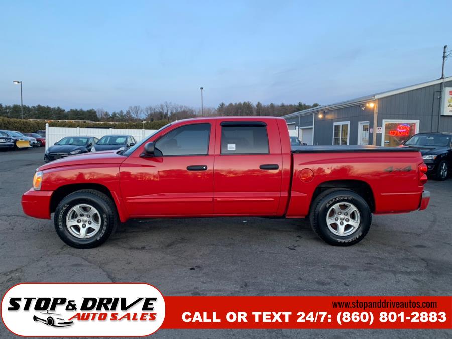 2005 Dodge Dakota 4dr Quad Cab 131" WB 4WD SLT, available for sale in East Windsor, Connecticut | Stop & Drive Auto Sales. East Windsor, Connecticut 2005 Dodge Dakota 4dr Quad Cab 131" WB 4WD SLT, available for sale in East Windsor, Connecticut | Stop & Drive Auto Sales. East Windsor, Connecticut