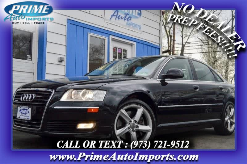 2008 Audi A8 4dr Sdn, available for sale in Bloomingdale, New Jersey | Prime Auto Imports. Bloomingdale, New Jersey