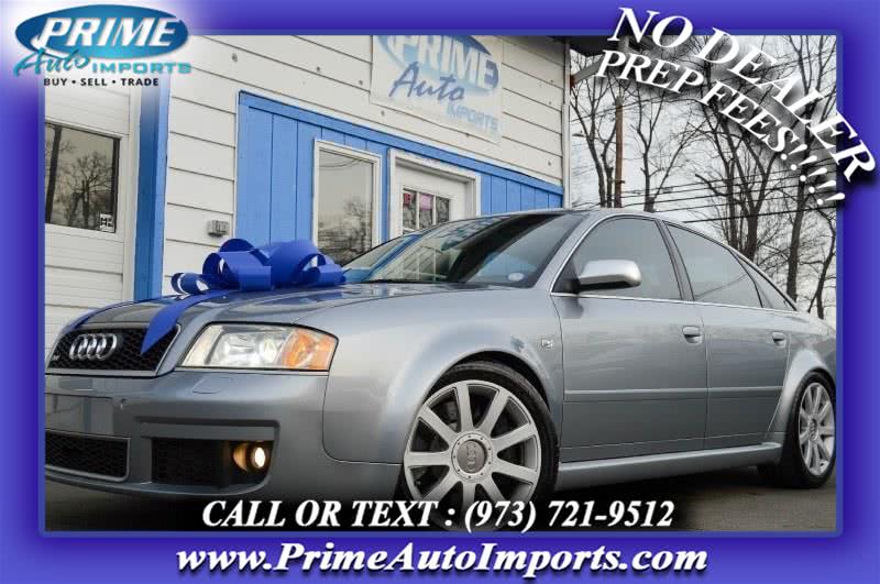 2003 Audi RS6 4dr Sdn 4.2L quattro AWD, available for sale in Bloomingdale, New Jersey | Prime Auto Imports. Bloomingdale, New Jersey