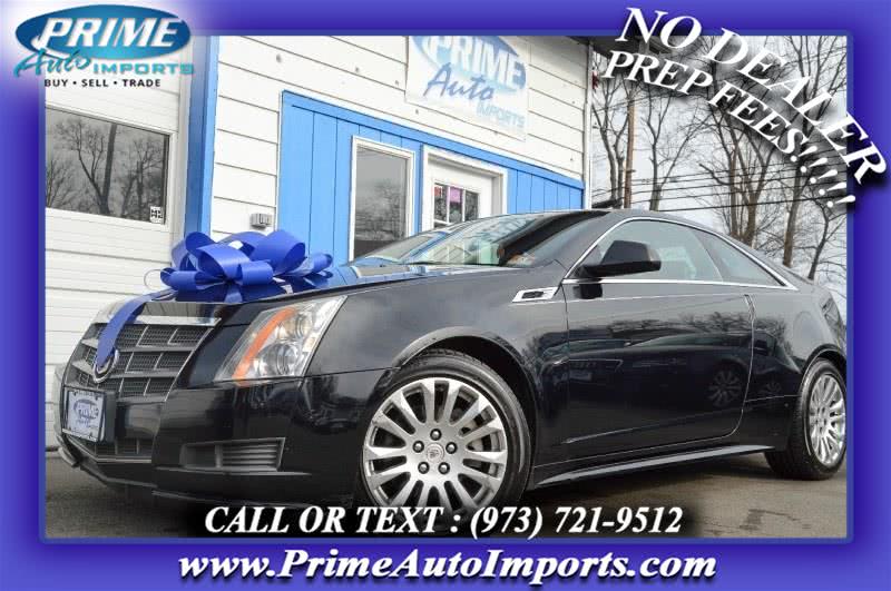 2011 Cadillac CTS Coupe 2dr Cpe RWD, available for sale in Bloomingdale, New Jersey | Prime Auto Imports. Bloomingdale, New Jersey