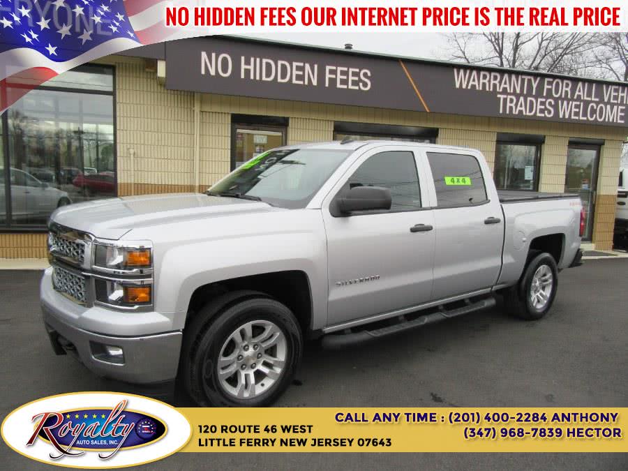 2014 Chevrolet Silverado 1500 4WD Crew Cab 143.5" LT w/1LT, available for sale in Little Ferry, New Jersey | Royalty Auto Sales. Little Ferry, New Jersey 2014 Chevrolet Silverado 1500 4WD Crew Cab 143.5" LT w/1LT, available for sale in Little Ferry, New Jersey | Royalty Auto Sales. Little Ferry, New Jersey