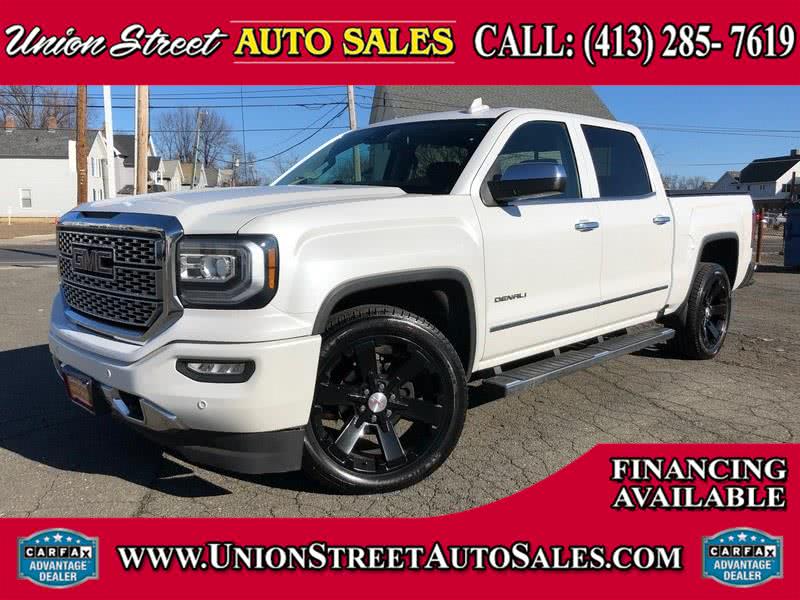 2016 GMC Sierra 1500 4WD Crew Cab 143.5" Denali, available for sale in West Springfield, Massachusetts | Union Street Auto Sales. West Springfield, Massachusetts