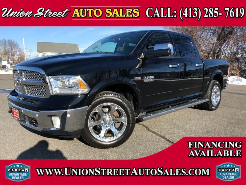 2014 Ram 1500 4WD Crew Cab 140.5" Laramie, available for sale in West Springfield, Massachusetts | Union Street Auto Sales. West Springfield, Massachusetts