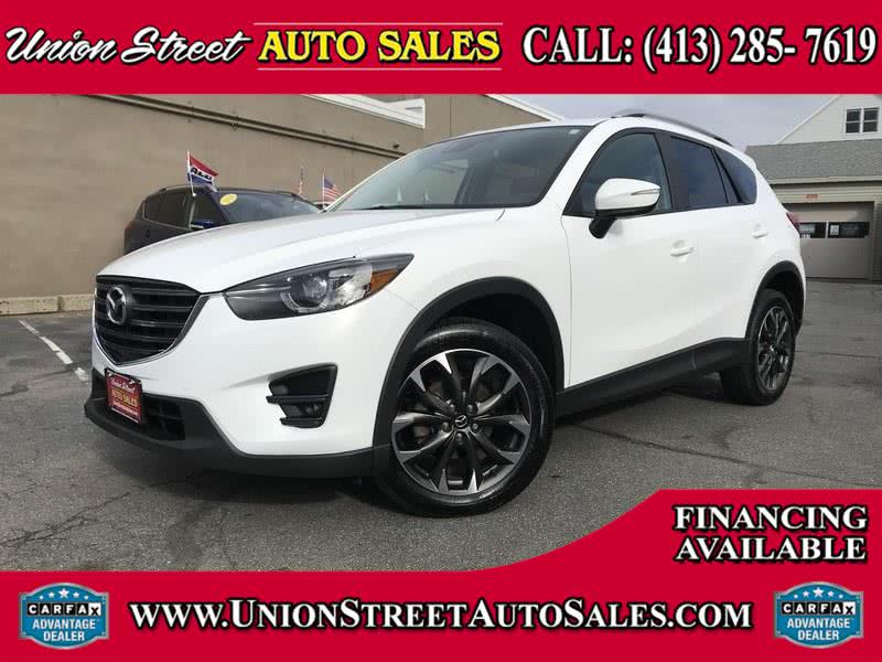 2016 Mazda CX-5 2016.5 AWD 4dr Auto Grand Touring, available for sale in West Springfield, Massachusetts | Union Street Auto Sales. West Springfield, Massachusetts 2016 Mazda CX-5 2016.5 AWD 4dr Auto Grand Touring, available for sale in West Springfield, Massachusetts | Union Street Auto Sales. West Springfield, Massachusetts