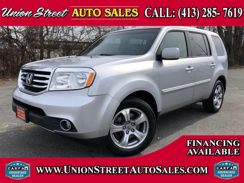 2012 Honda Pilot 4WD 4dr EX-L w/RES, available for sale in West Springfield, Massachusetts | Union Street Auto Sales. West Springfield, Massachusetts