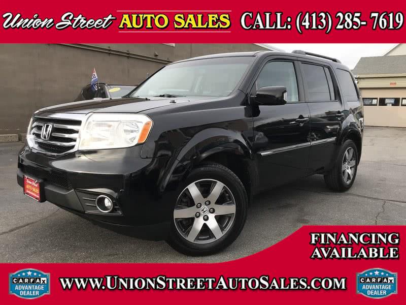 2012 Honda Pilot 4WD 4dr Touring w/RES & Navi, available for sale in West Springfield, Massachusetts | Union Street Auto Sales. West Springfield, Massachusetts