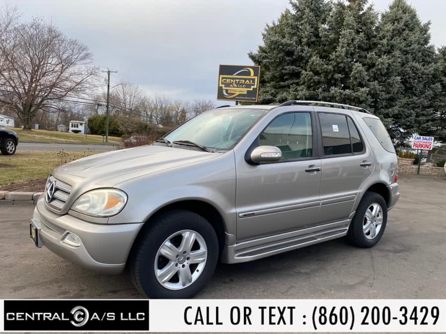 2005 Mercedes-Benz M-Class 4MATIC 4dr 3.7L, available for sale in East Windsor, Connecticut | Central A/S LLC. East Windsor, Connecticut