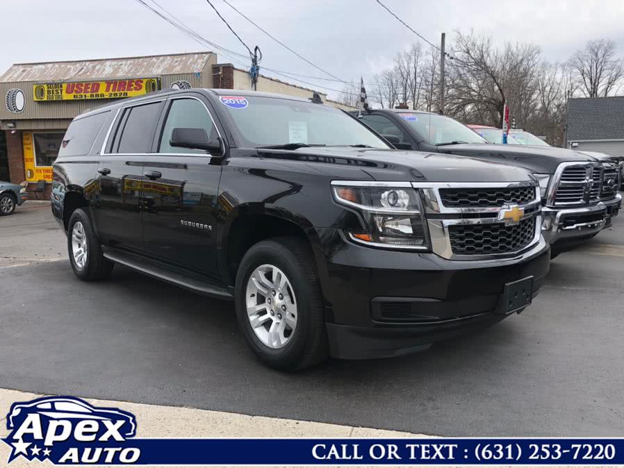 2015 Chevrolet Suburban 4WD 4dr LT, available for sale in Selden, New York | Apex Auto. Selden, New York