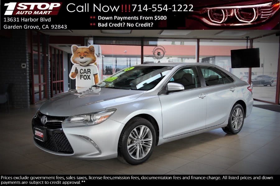 2015 Toyota Camry 4dr Sdn I4 Auto SE (Natl), available for sale in Garden Grove, California | 1 Stop Auto Mart Inc.. Garden Grove, California