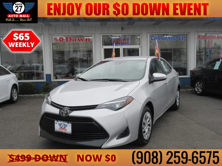 Used Toyota Corolla LE CVT (Natl) 2019 | Route 27 Auto Mall. Linden, New Jersey Used Toyota Corolla LE CVT (Natl) 2019 | Route 27 Auto Mall. Linden, New Jersey