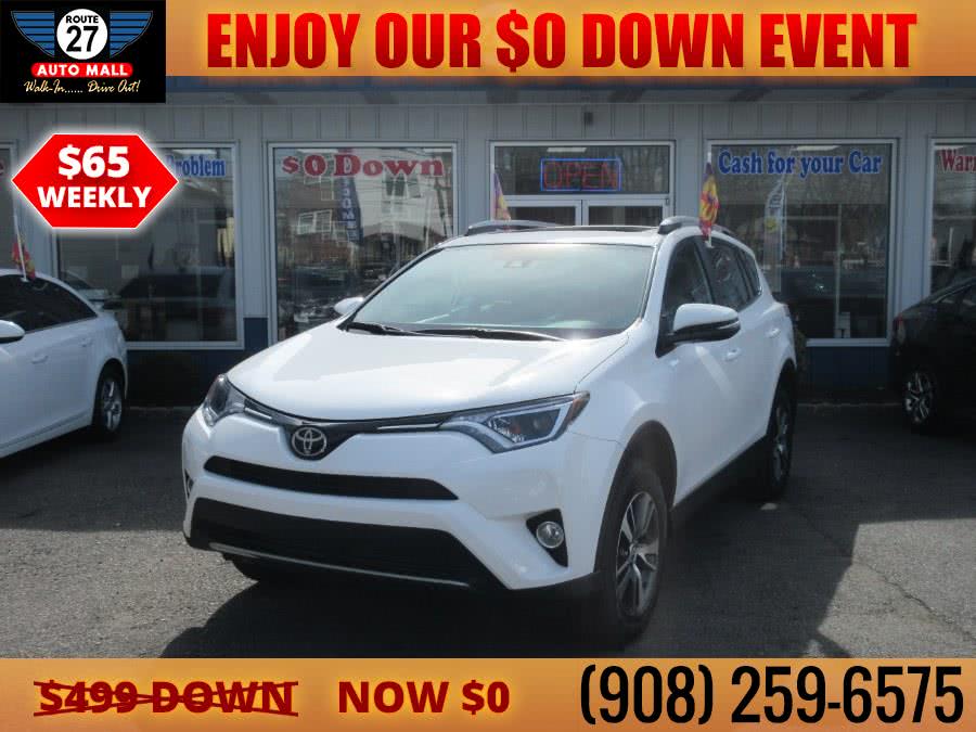 Used Toyota RAV4 XLE FWD (Natl) 2018 | Route 27 Auto Mall. Linden, New Jersey