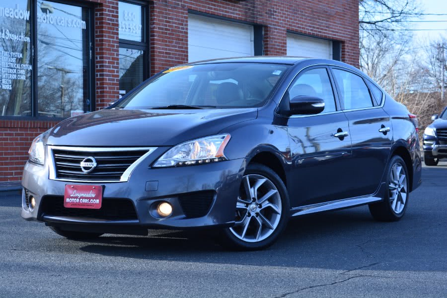 2015 Nissan Sentra 4dr Sdn I4 CVT S, available for sale in ENFIELD, Connecticut | Longmeadow Motor Cars. ENFIELD, Connecticut