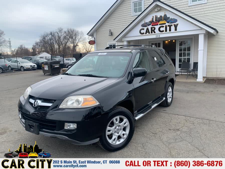 2006 Acura MDX 4dr SUV AT Touring w/Navi, available for sale in East Windsor, Connecticut | Car City LLC. East Windsor, Connecticut