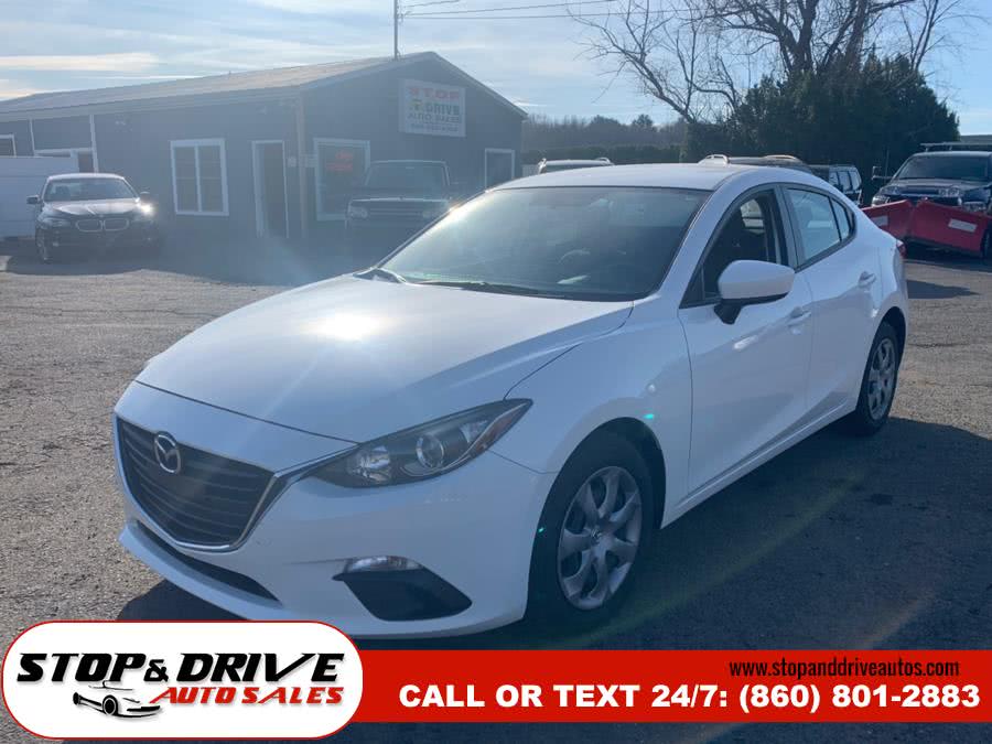 2016 Mazda Mazda3 4dr Sdn Auto i Sport, available for sale in East Windsor, Connecticut | Stop & Drive Auto Sales. East Windsor, Connecticut