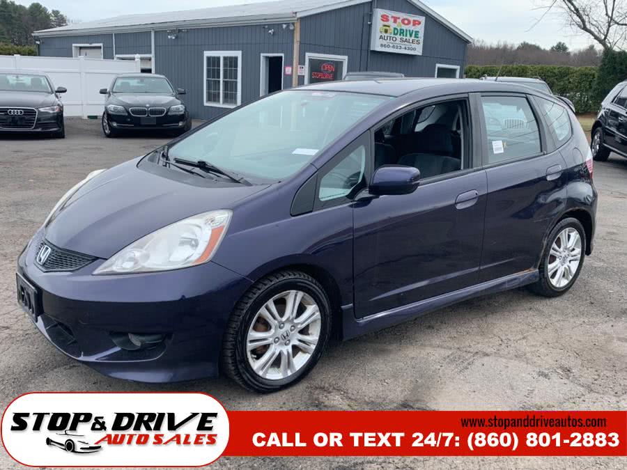 2009 Honda Fit 5dr HB Man Sport, available for sale in East Windsor, Connecticut | Stop & Drive Auto Sales. East Windsor, Connecticut