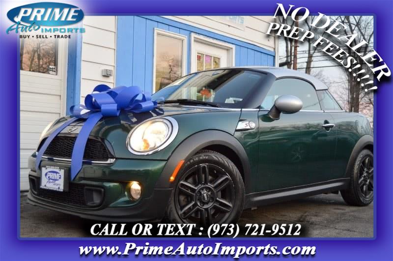 2013 MINI Cooper Coupe 2dr S, available for sale in Bloomingdale, New Jersey | Prime Auto Imports. Bloomingdale, New Jersey