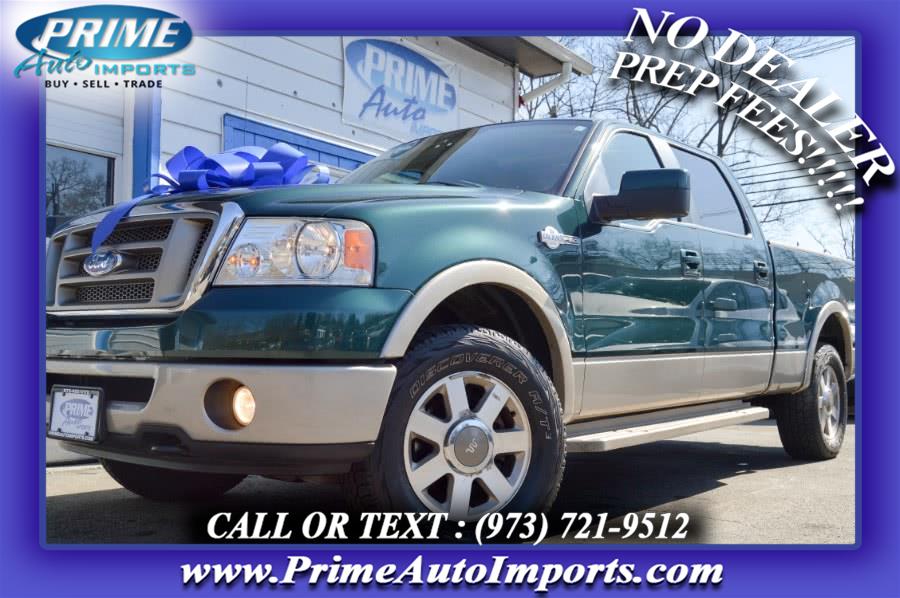 2008 Ford F-150 4WD SuperCrew 139" King Ranch, available for sale in Bloomingdale, New Jersey | Prime Auto Imports. Bloomingdale, New Jersey
