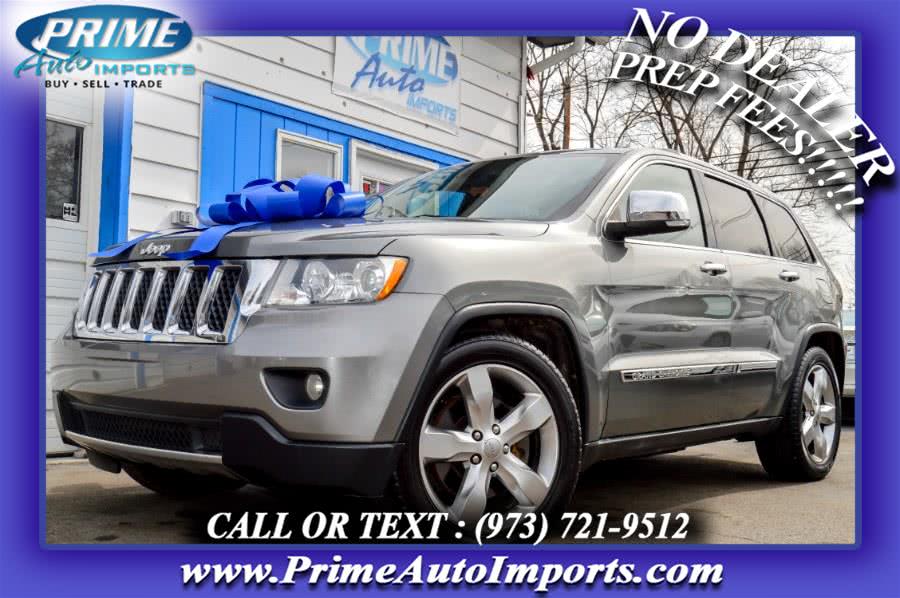 2012 Jeep Grand Cherokee 4WD 4dr Overland, available for sale in Bloomingdale, New Jersey | Prime Auto Imports. Bloomingdale, New Jersey