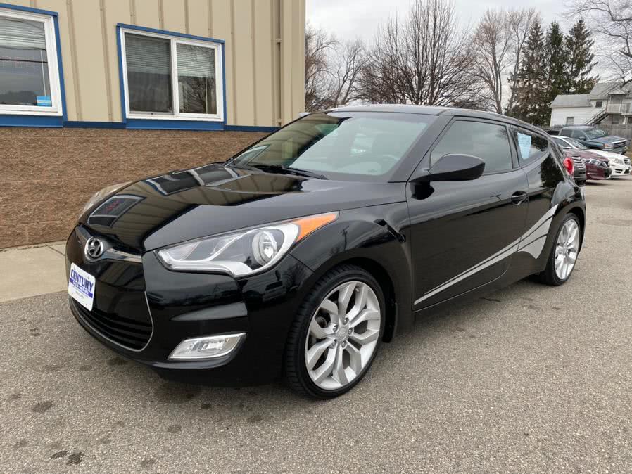 2013 Hyundai Veloster 3dr Cpe Auto w/Black Int, available for sale in East Windsor, Connecticut | Century Auto And Truck. East Windsor, Connecticut