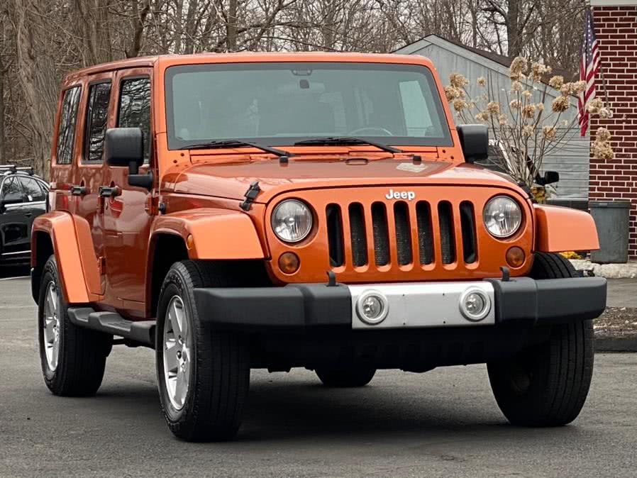 2011 Jeep Wrangler Unlimited 4WD 4dr Sahara, available for sale in Canton, Connecticut | Lava Motors. Canton, Connecticut