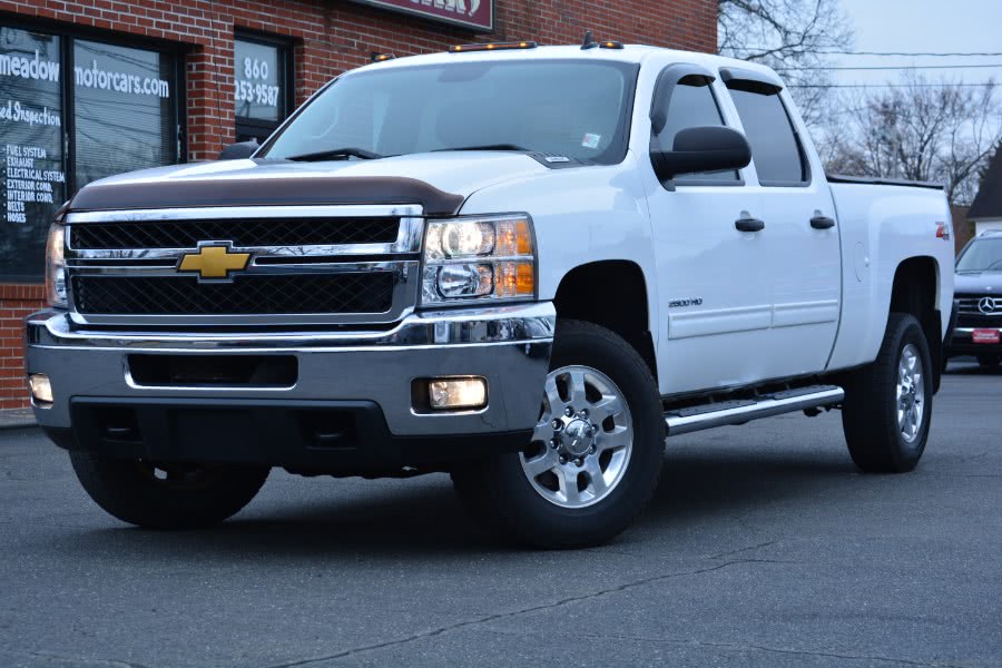 2013 Chevrolet Silverado 2500HD 4WD Crew Cab 153.7" LT, available for sale in ENFIELD, Connecticut | Longmeadow Motor Cars. ENFIELD, Connecticut