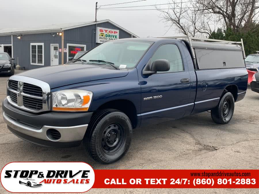 2006 Dodge Ram 1500 2dr Reg Cab 140.5 4WD SLT, available for sale in East Windsor, Connecticut | Stop & Drive Auto Sales. East Windsor, Connecticut