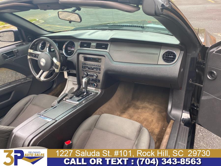 2013 Ford Mustang 2dr Conv V6, available for sale in Rock Hill, South Carolina | 3 Points Auto Sales. Rock Hill, South Carolina 2013 Ford Mustang 2dr Conv V6, available for sale in Rock Hill, South Carolina | 3 Points Auto Sales. Rock Hill, South Carolina